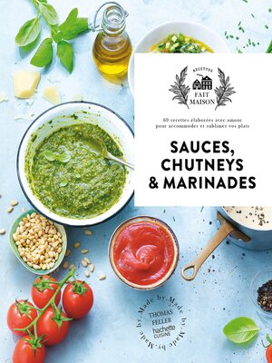 cover image of Sauces, chutneys et marinades